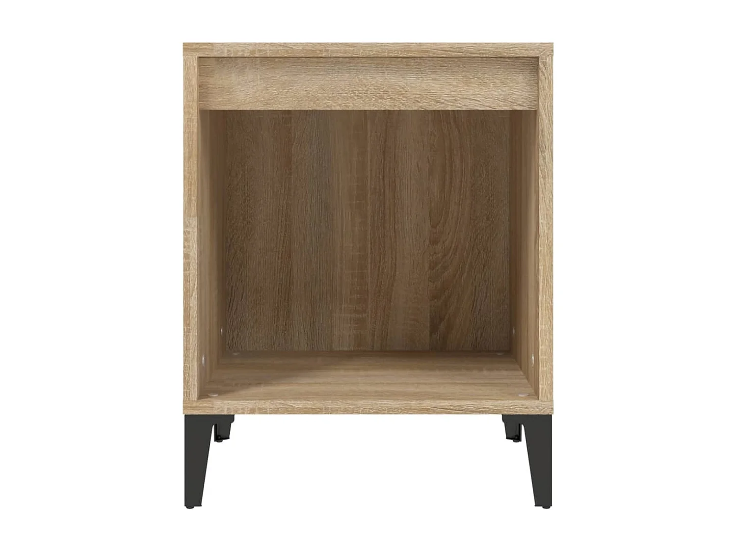 Mesas de cabeceira 2 pcs 40x35x50 cm carvalho sonoma