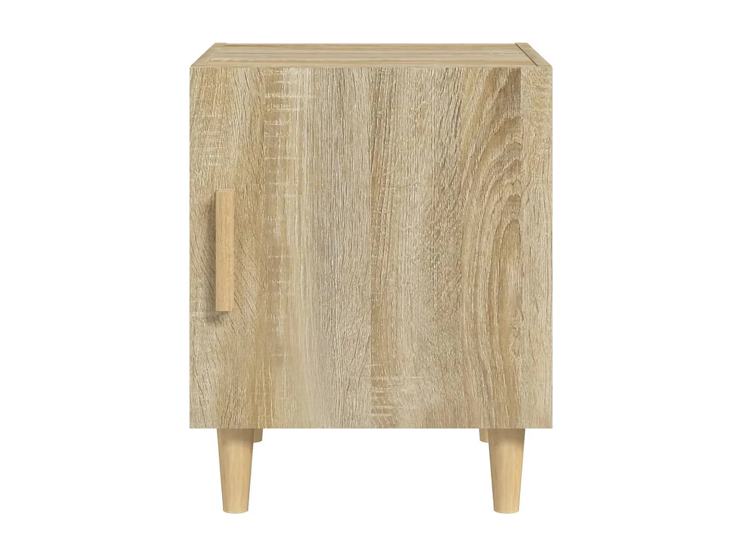 Comodini 2 pz Rovere Sonoma in Legno Multistrato