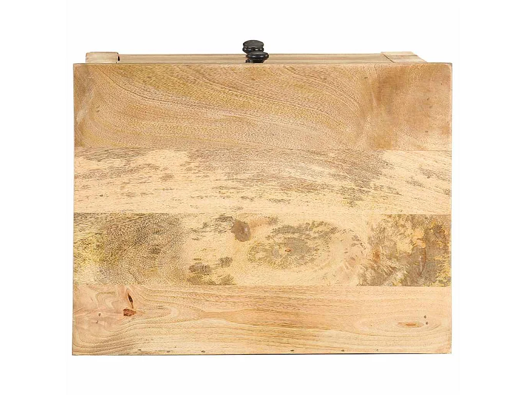 Nachtkastje 45x35x60 cm massief mangohout