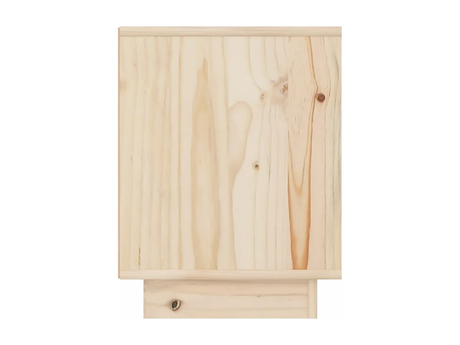 Nachttische 2 Stk. 40x30x40 cm Massivholz Kiefer