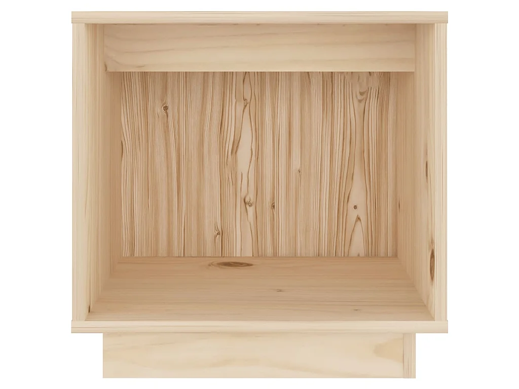 Nachttische 2 Stk. 40x30x40 cm Massivholz Kiefer