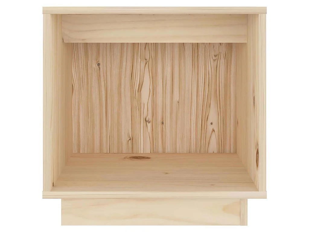 Nachttische 2 Stk. 40x30x40 cm Massivholz Kiefer