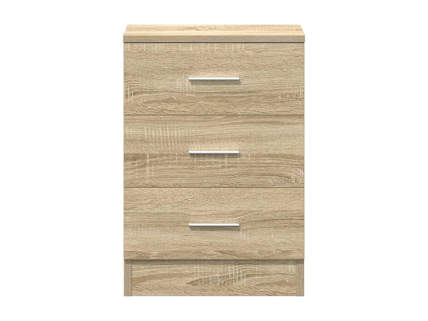 Tables de chevet 2pcs chêne sonoma 38x35x56cm bois d'ingénierie