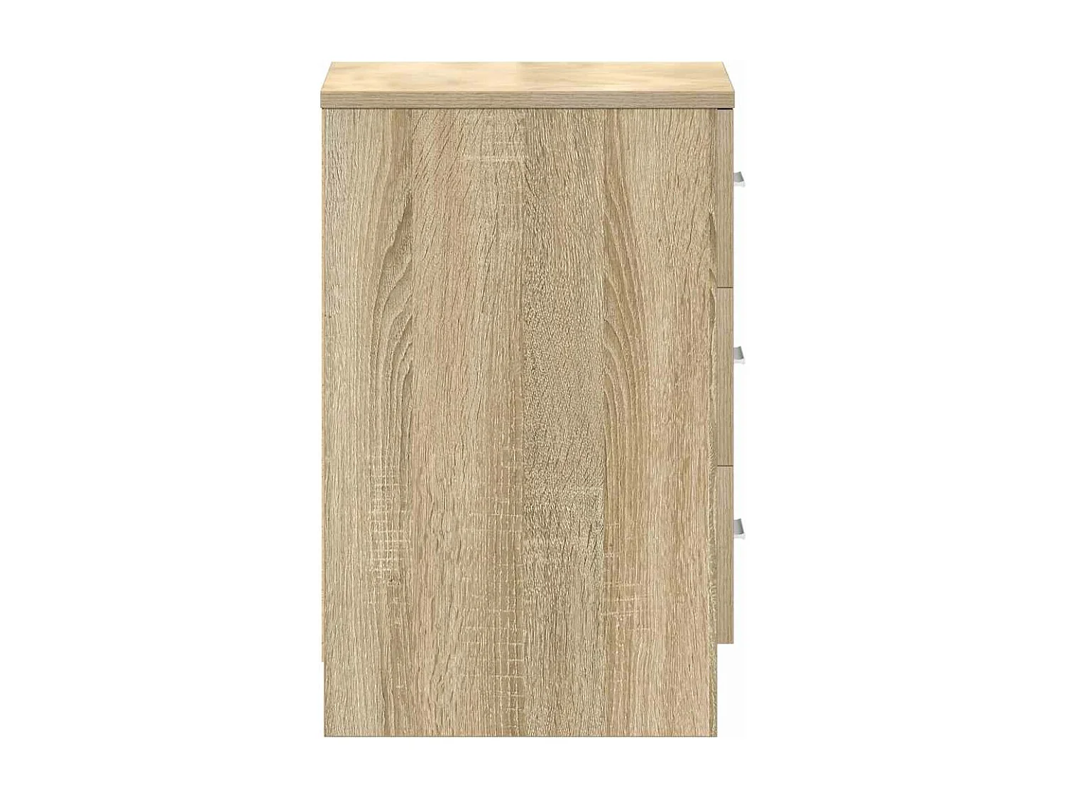 Tables de chevet 2pcs chêne sonoma 38x35x56cm bois d'ingénierie