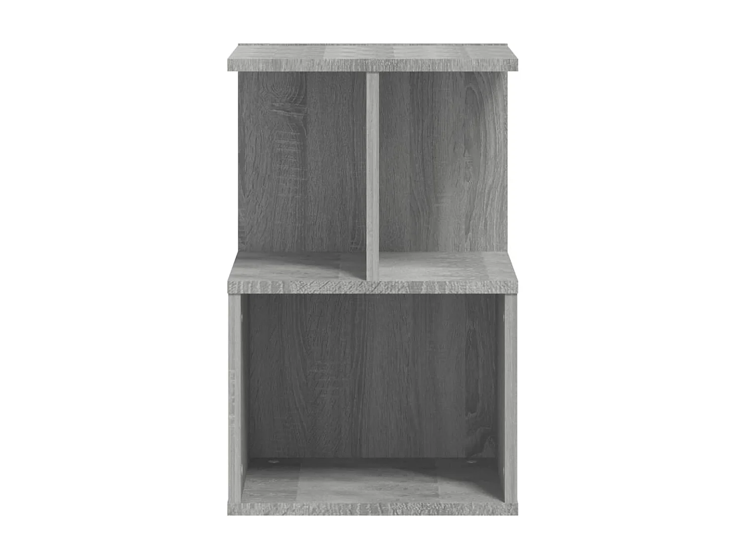 Table de chevet Sonoma gris 35x35x55 cm Bois d'ingénierie
