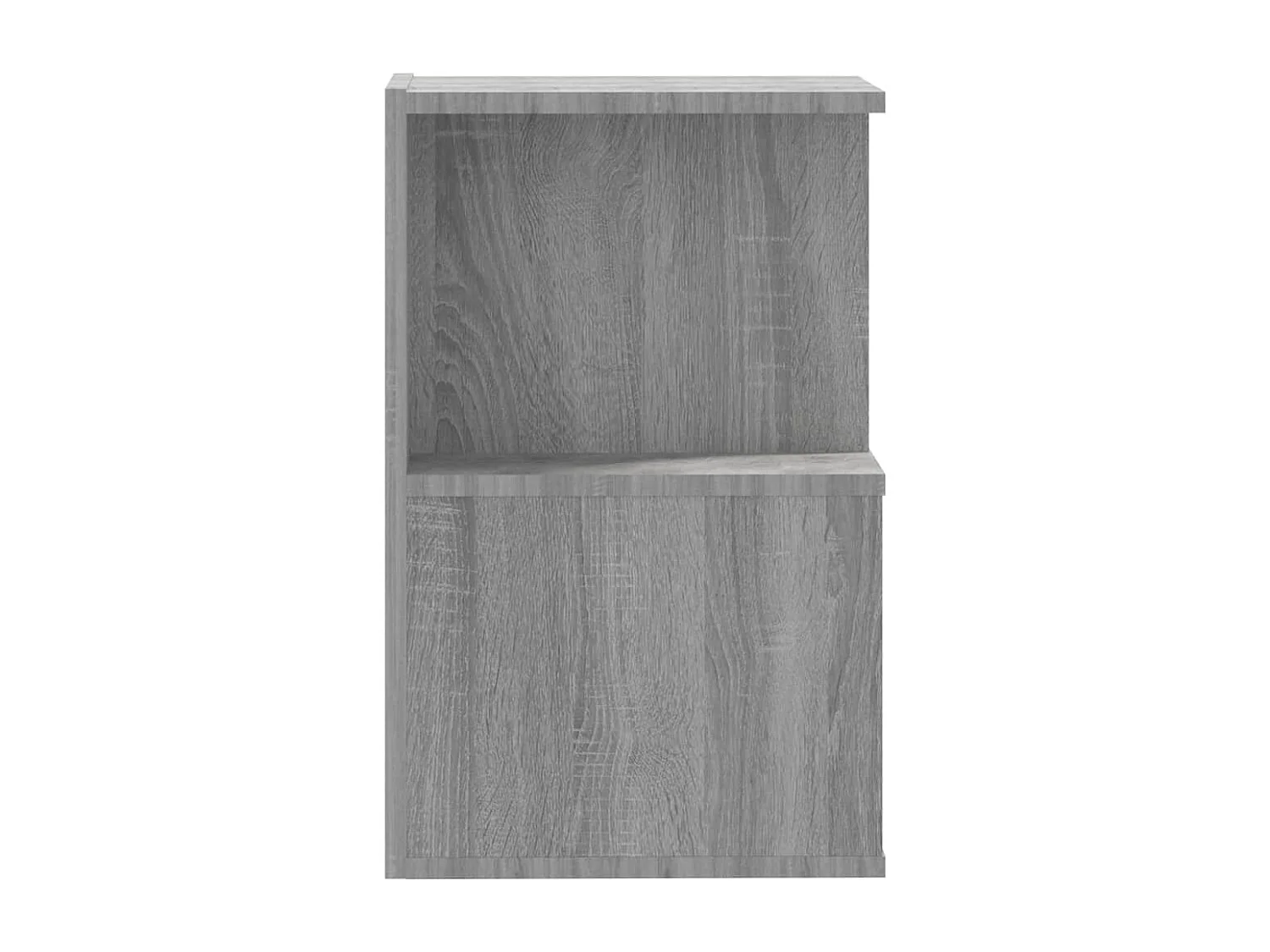 Table de chevet Sonoma gris 35x35x55 cm Bois d'ingénierie