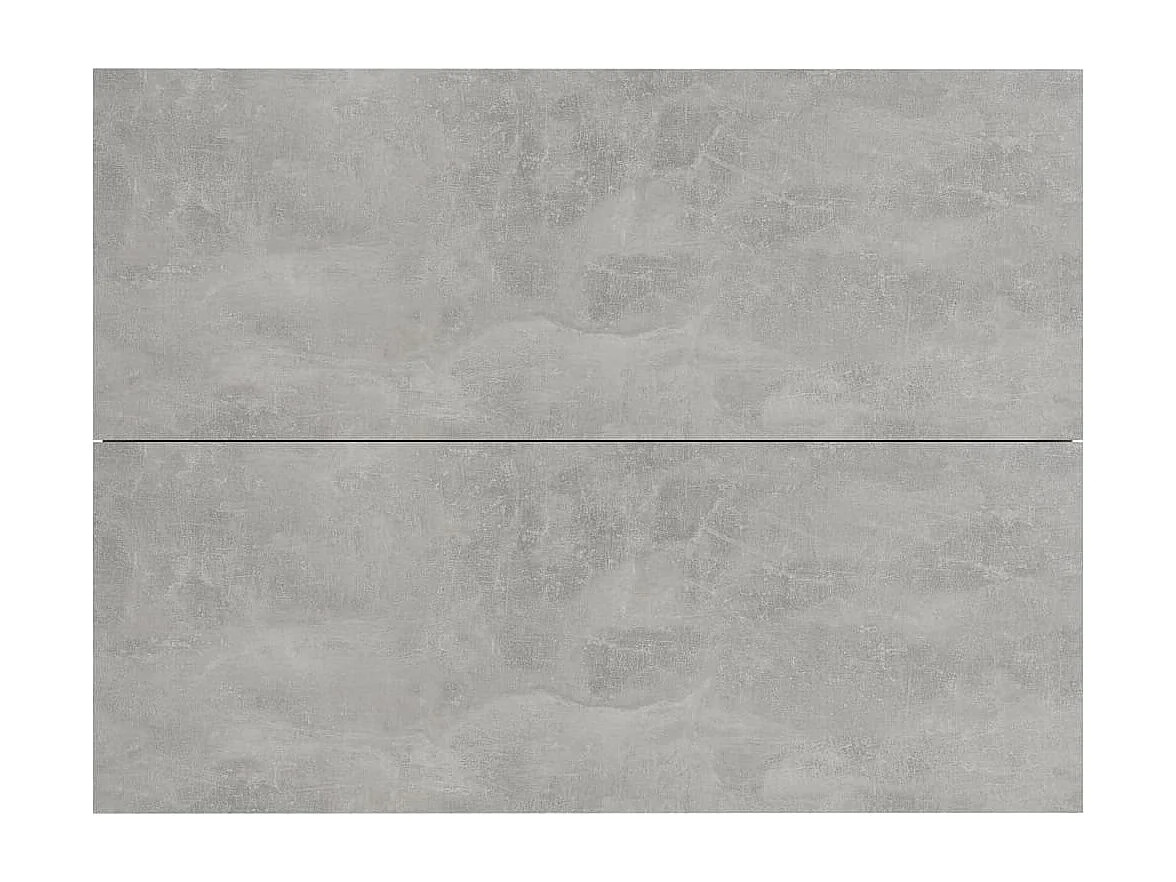 Nachtkastjes 2 st 40x30x30 cm bewerkt hout betongrijs