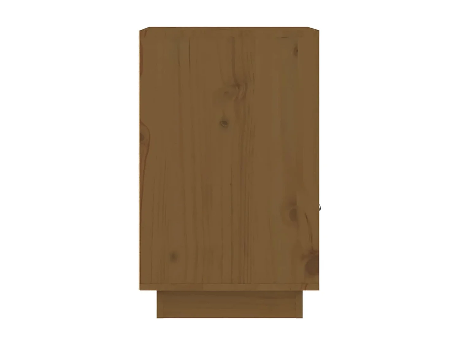 Nachtkastjes 2 st 40x34x55 cm massief grenenhout honingbruin