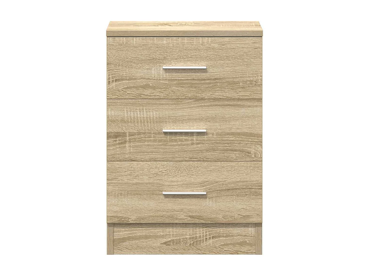 Mesa de cabeceira derivados de madeira carvalho sonoma