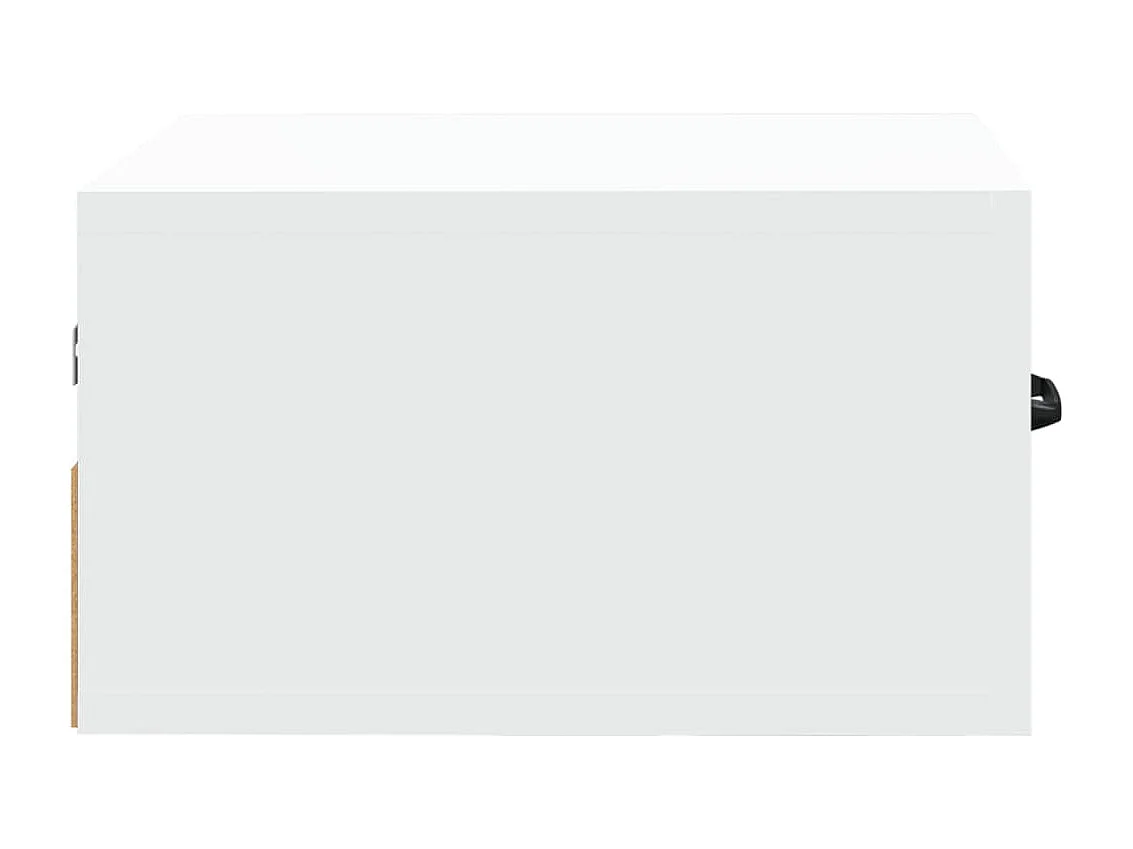 Tables de chevet murales 2 pcs blanc 35x35x20 cm