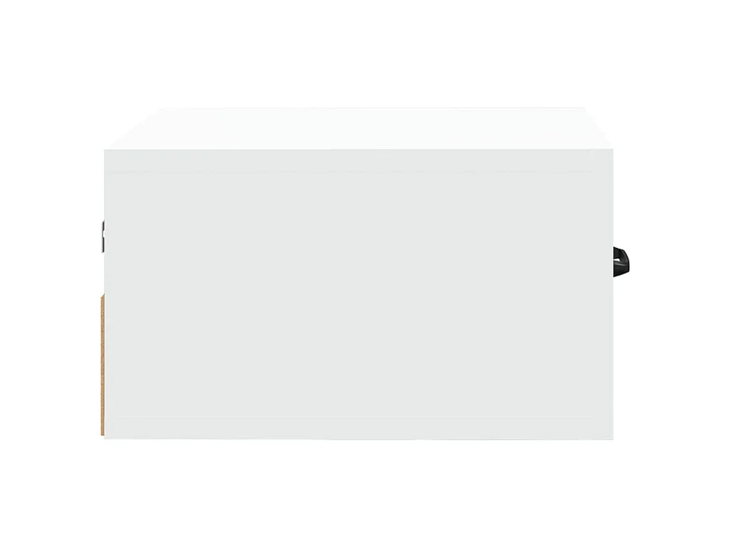 Tables de chevet murales 2 pcs blanc 35x35x20 cm