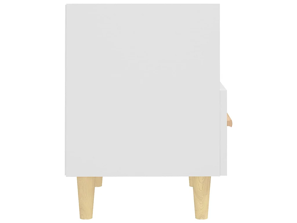 Mesas de cabeceira 2 pcs 40x35x47 cm branco