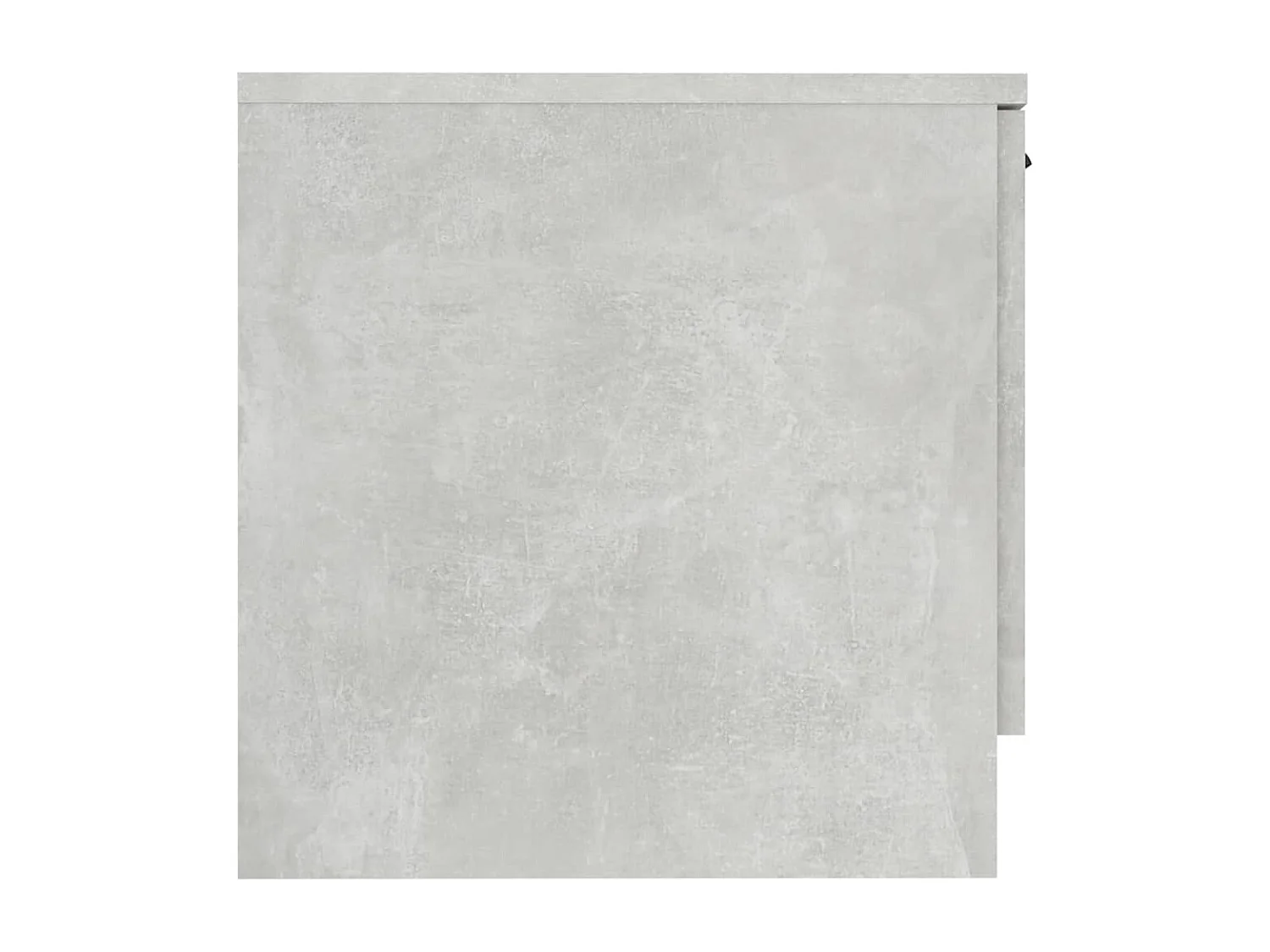 Table de chevet Gris béton 40x39x40 cm