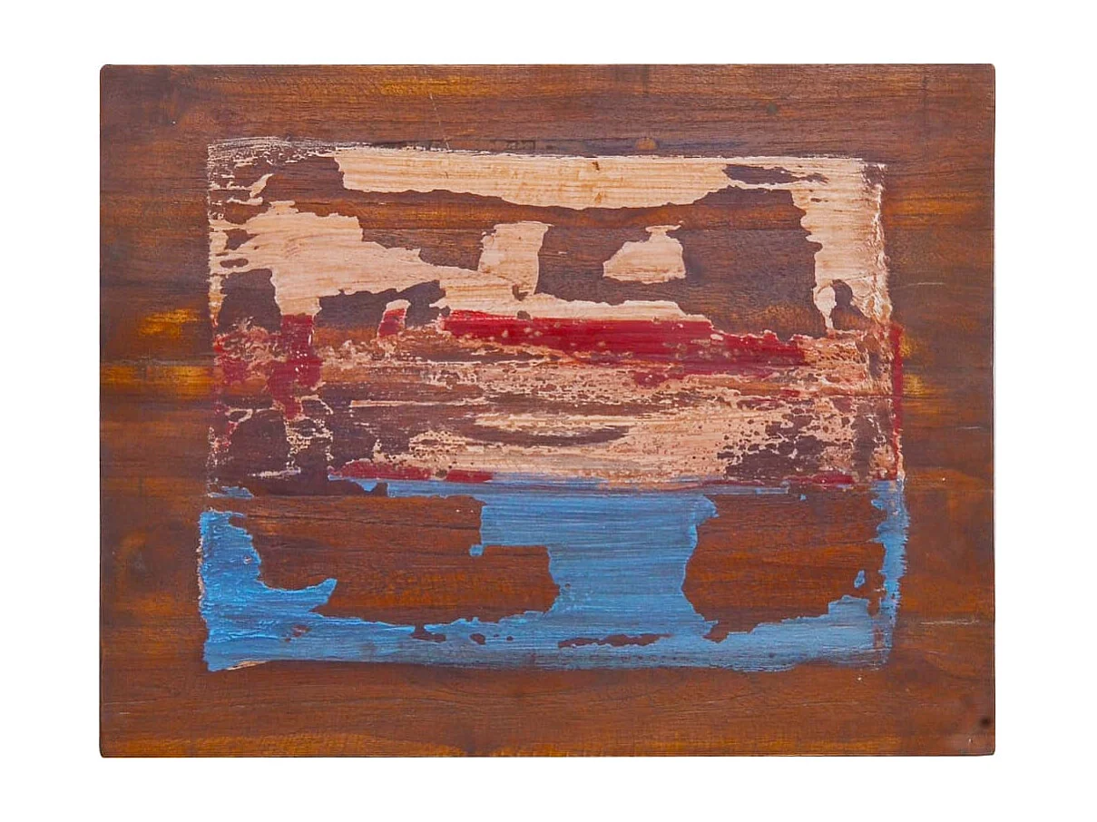 Table de chevet 45x35x40 cm Bois de teck de récupération