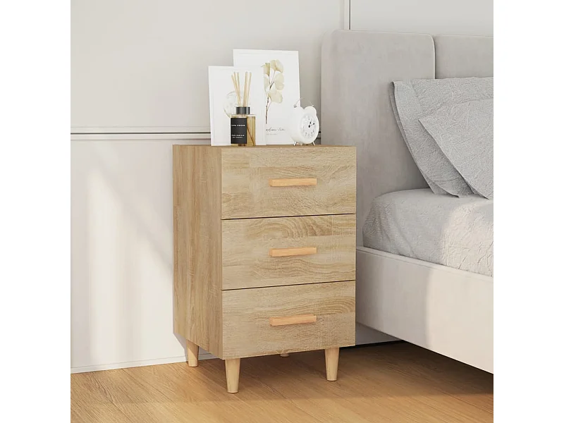 Nachttisch Sonoma-Eiche 40x40x66 cm Holzwerkstoff