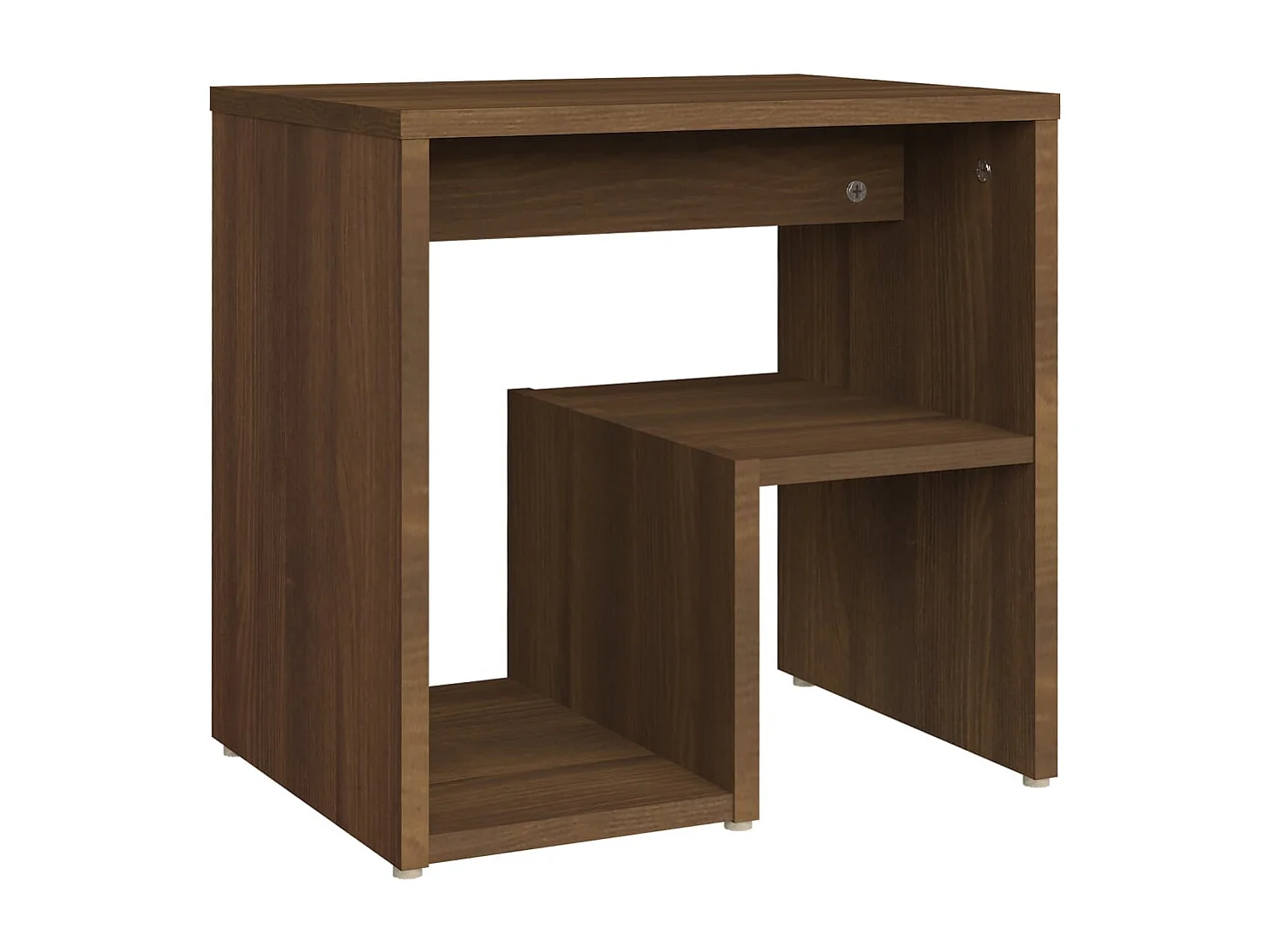 Table de chevet Chêne marron 40x30x40 cm Bois d'ingénierie