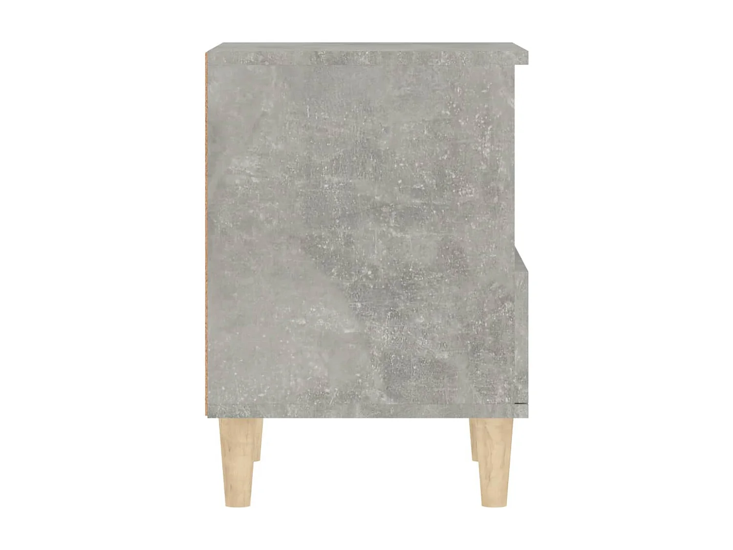 Tables de chevet 2 pcs Gris béton 40x35x50 cm