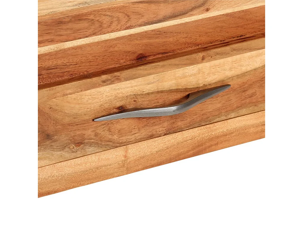 Konsolentisch 110x34x74 cm Massivholz Akazie