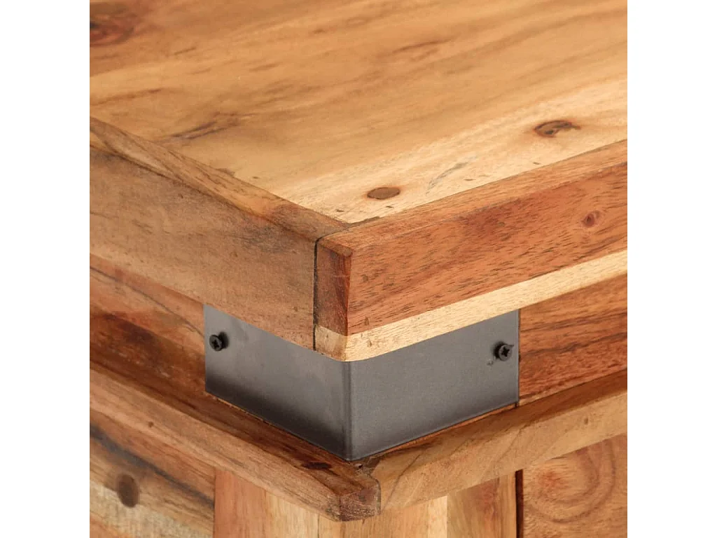 Konsolentisch 110x34x74 cm Massivholz Akazie