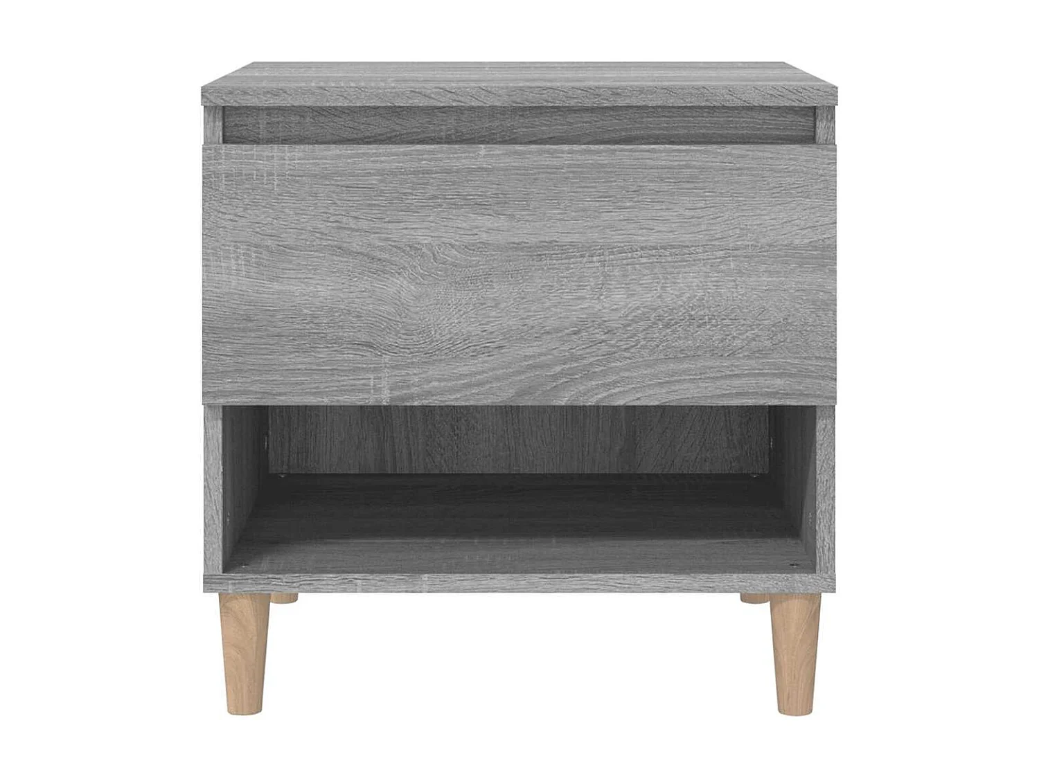 Nachttisch Grau Sonoma 50x46x50 cm Holzwerkstoff