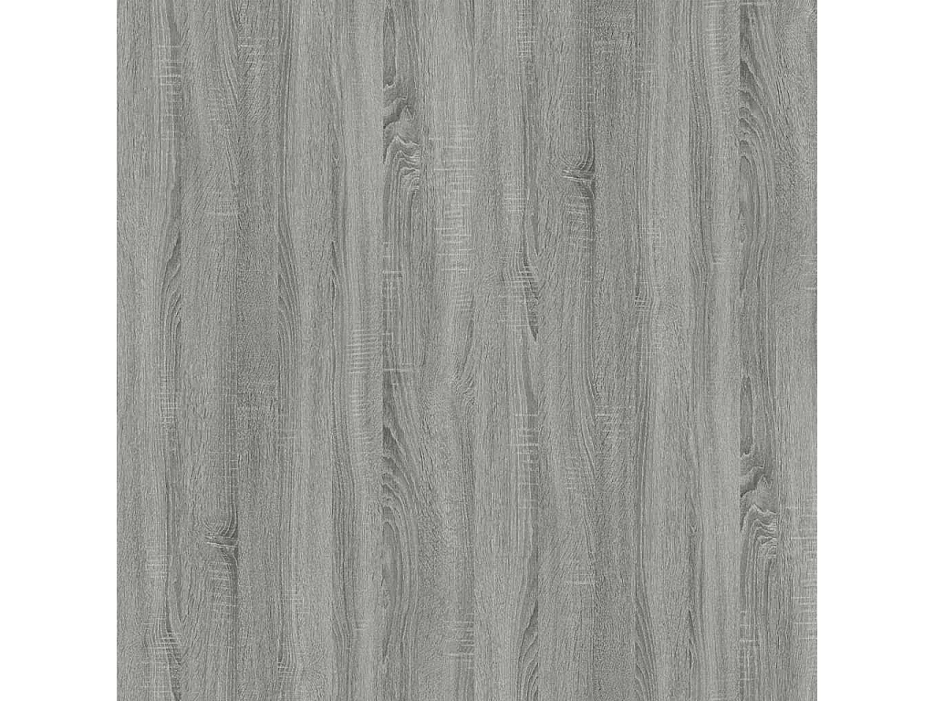 Nachtkastje 50x46x50 cm bewerkt hout grijs sonoma eikenkleur