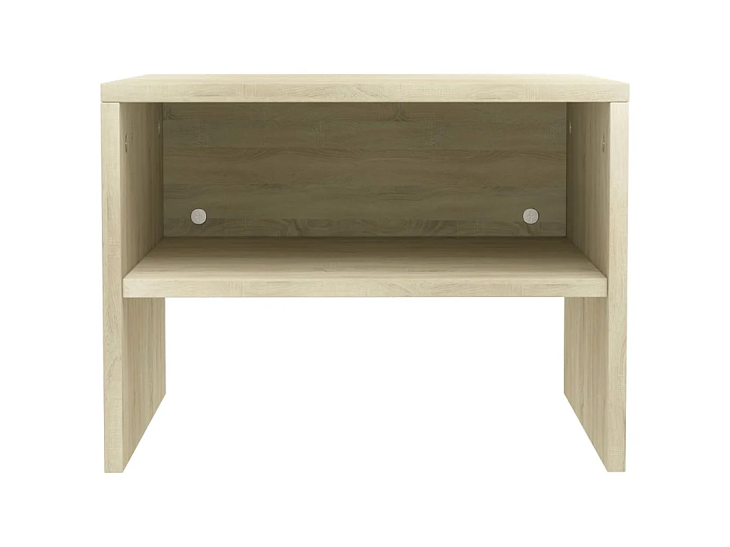 Tables de chevet 2 pcs Chêne sonoma 40x30x30 cm Bois ingénierie