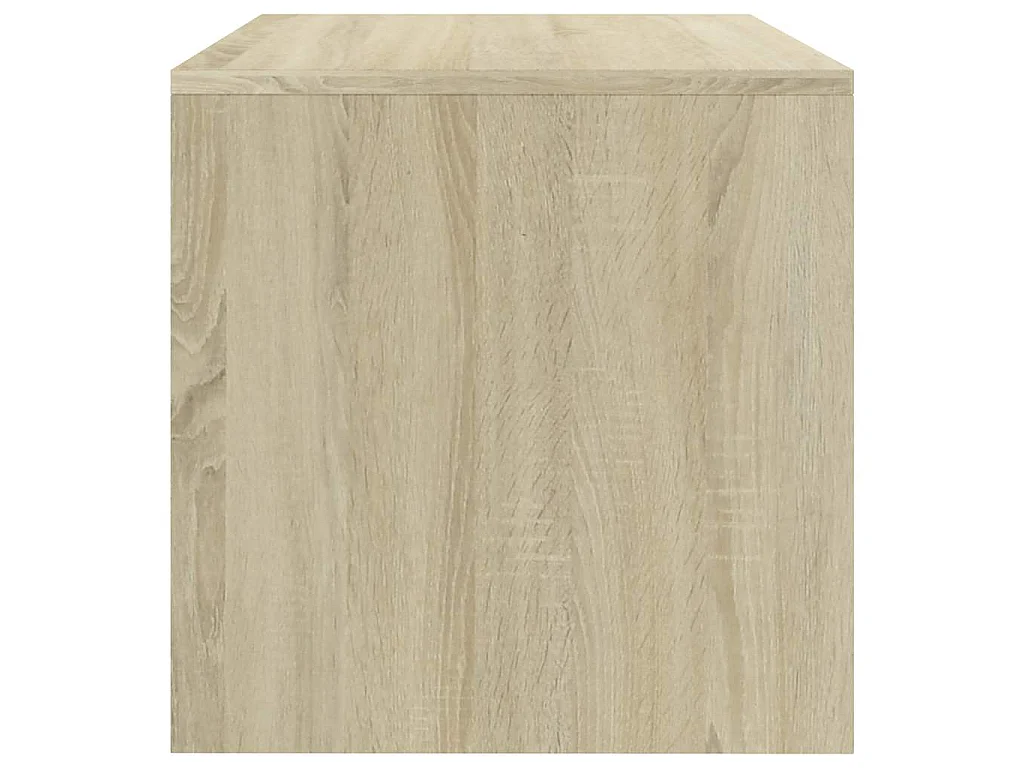 Nachttische 2 Stk. Sonoma-Eiche 40x30x30 cm Holzwerkstoff