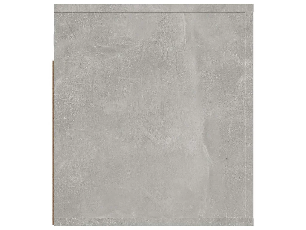 Tables de chevet murales 2 pcs Gris béton 50x36x40 cm