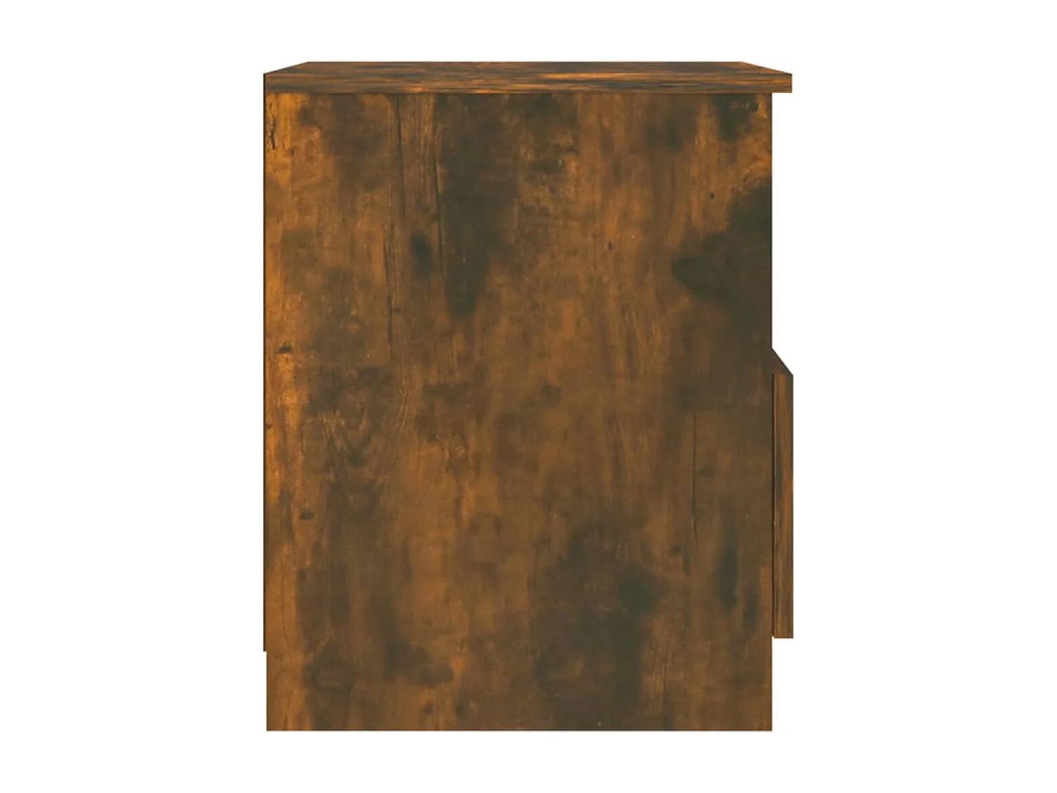 Tables de chevet 2 pcs chêne fumé 40x40x50 cm bois d'ingénierie