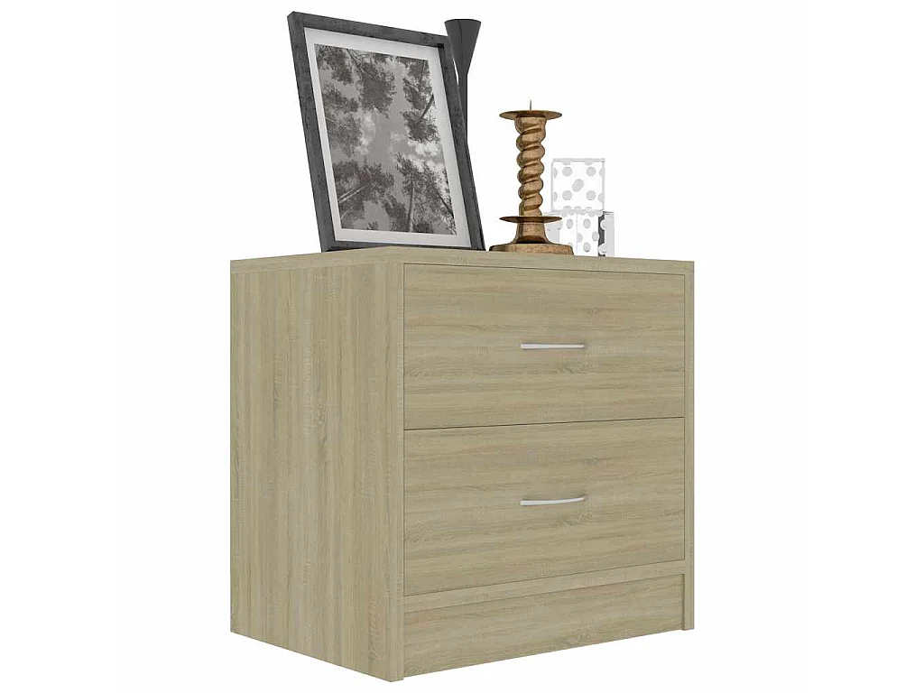 Table de chevet Chêne sonoma 40x30x40 cm Bois d'ingénierie