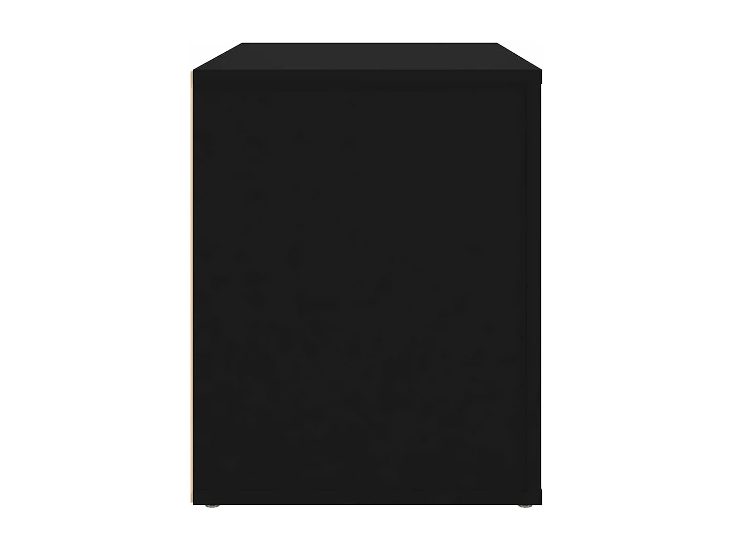 Mesa de cabeceira 60x36x45 cm derivados de madeira preto