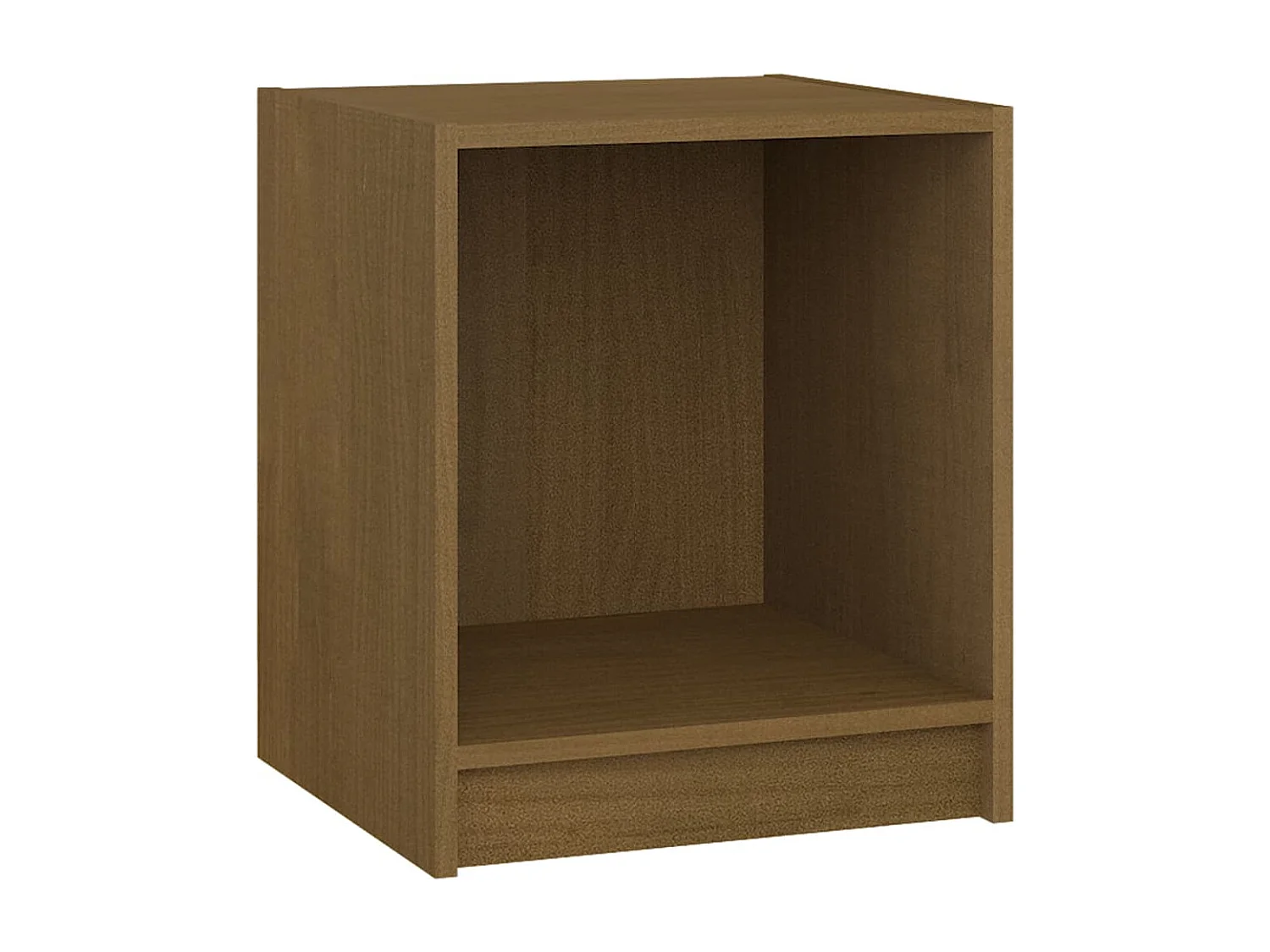 Comodini Marrone Ambra 2 pz 35,5x33,5x41,5 cm in Legno di Pino