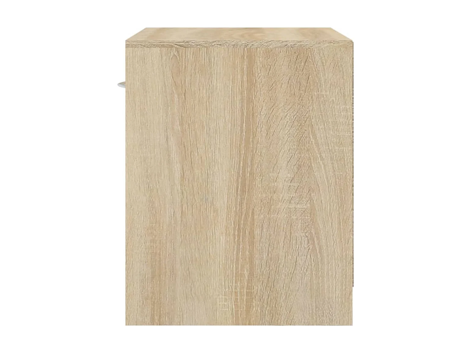 Table de chevet 2 pcs avec tiroir Couleur de chêne