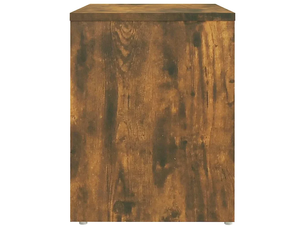 Table de chevet Chêne fumé 40x30x40 cm Bois d'ingénierie