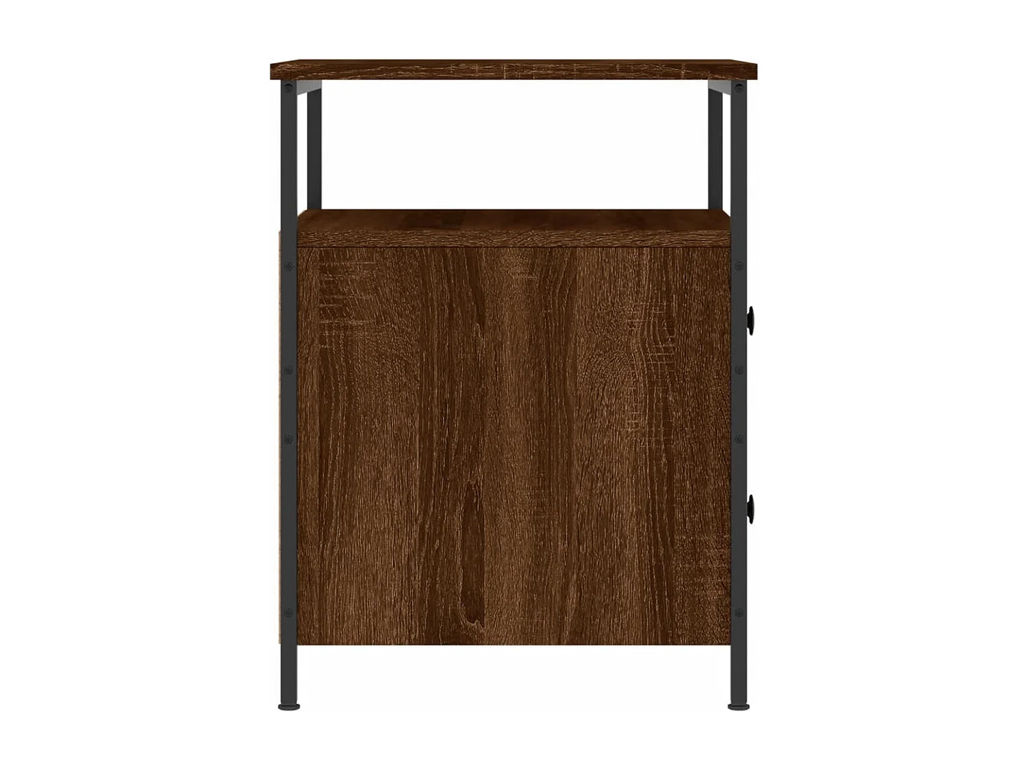 Tables de chevet 2 pcs chêne marron 44x45x60 cm bois ingénierie