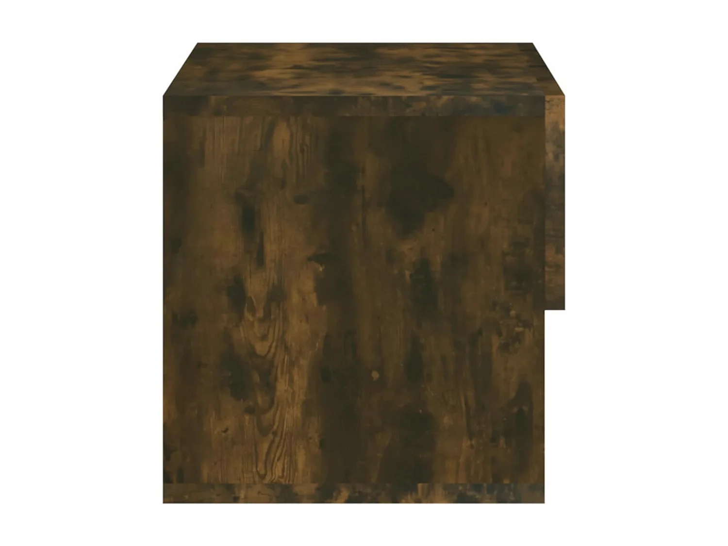 Tables de chevet murales 2 pcs Chêne fumé