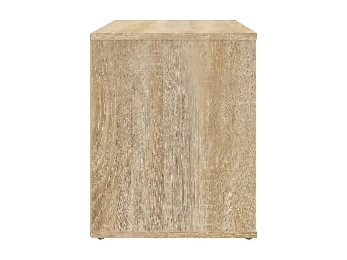 Nachtkastje 60x36x45 cm bewerkt hout sonoma eikenkleurig