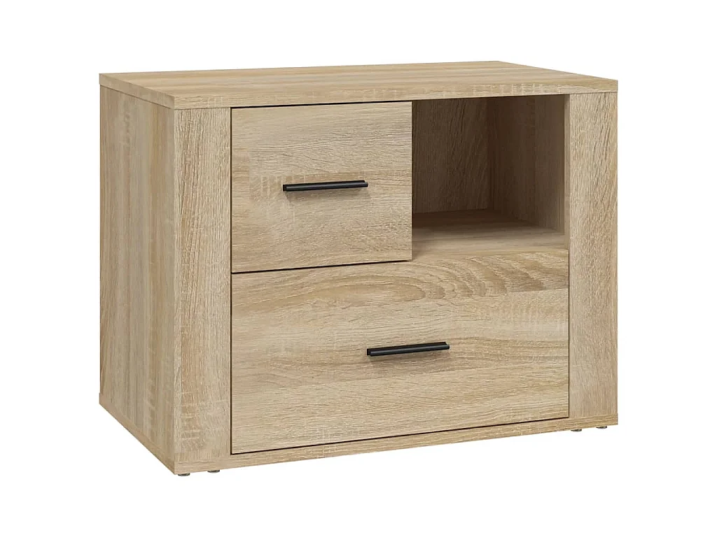 Nachttisch Sonoma-Eiche 60x36x45 cm Holzwerkstoff