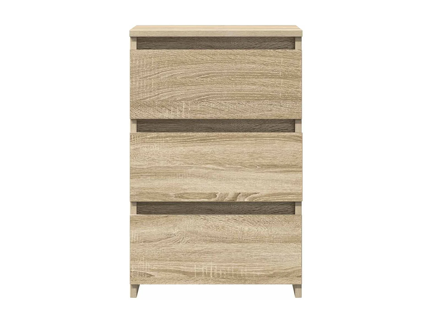 Tables de chevet 2 pcs Chêne sonoma 40x35x62,5 cm Aggloméré