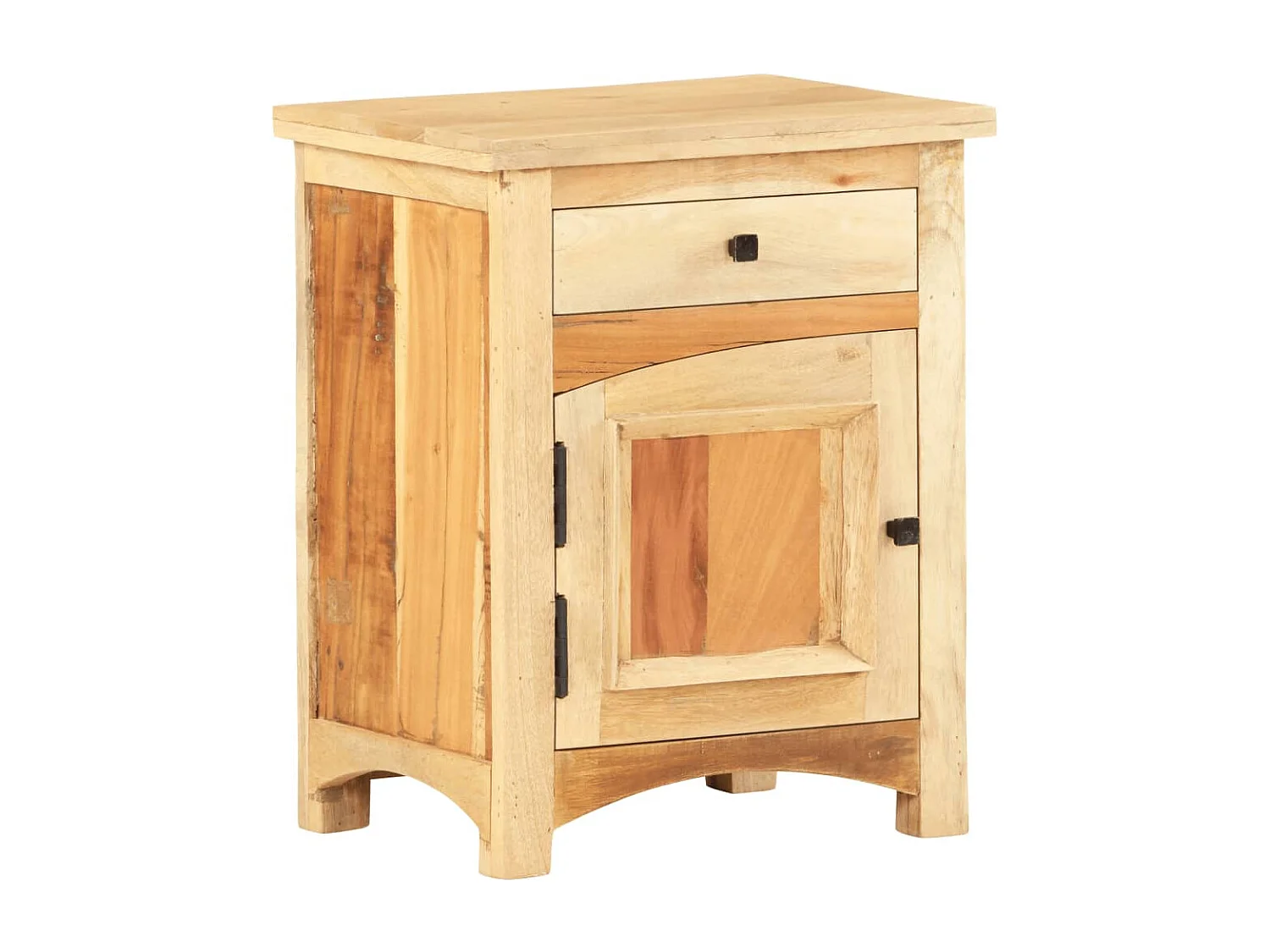 Table de chevet 40 x 30 x 50 cm Bois de récupération massif