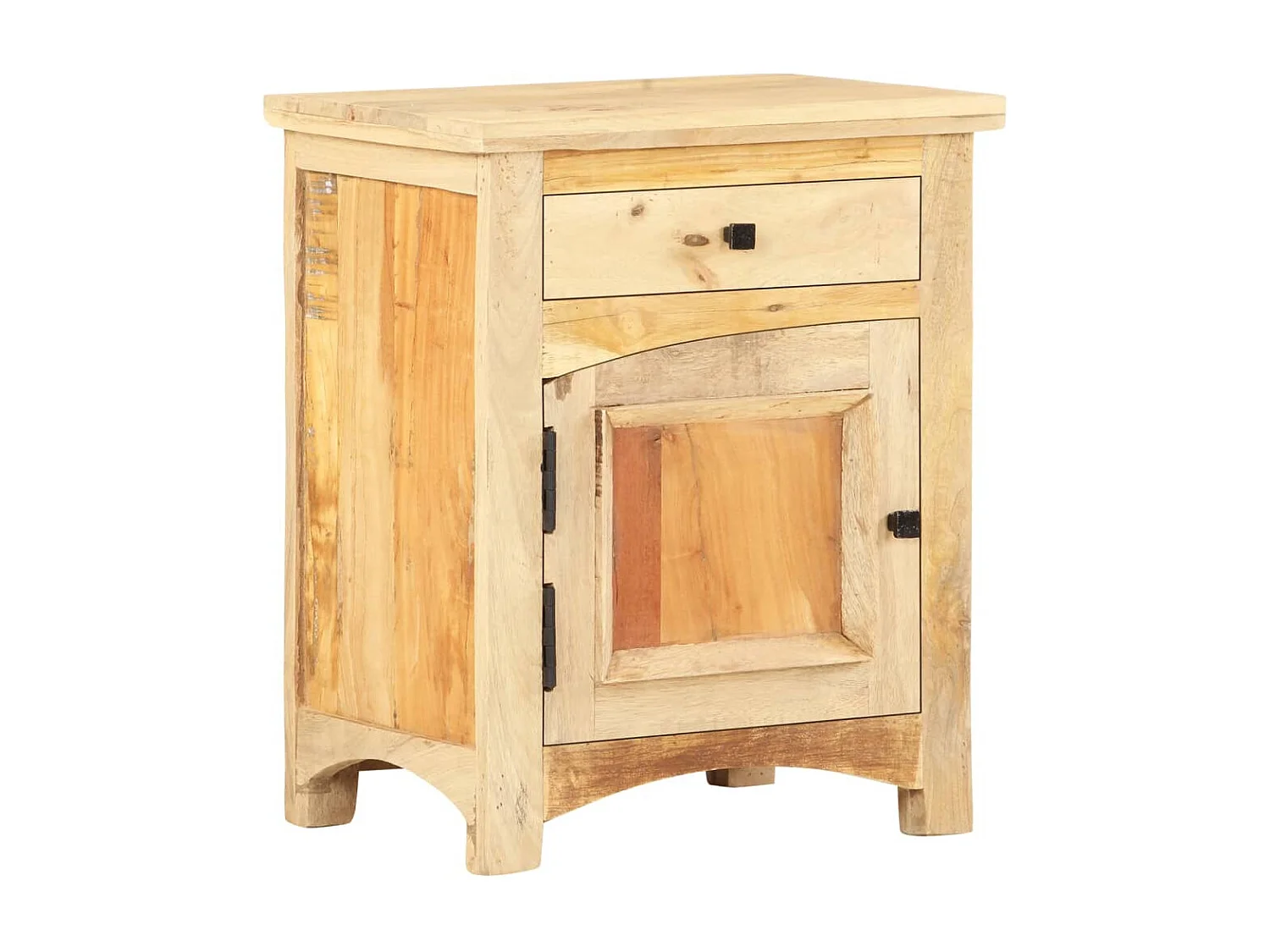Table de chevet 40 x 30 x 50 cm Bois de récupération massif