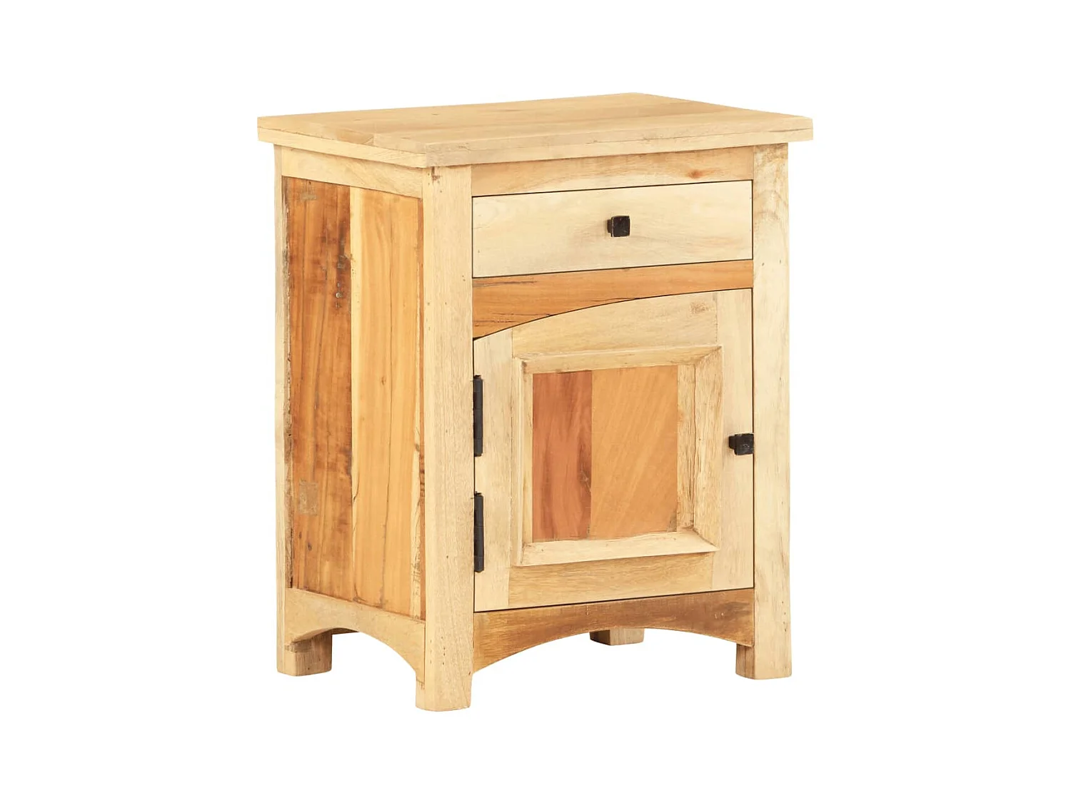 Table de chevet 40 x 30 x 50 cm Bois de récupération massif