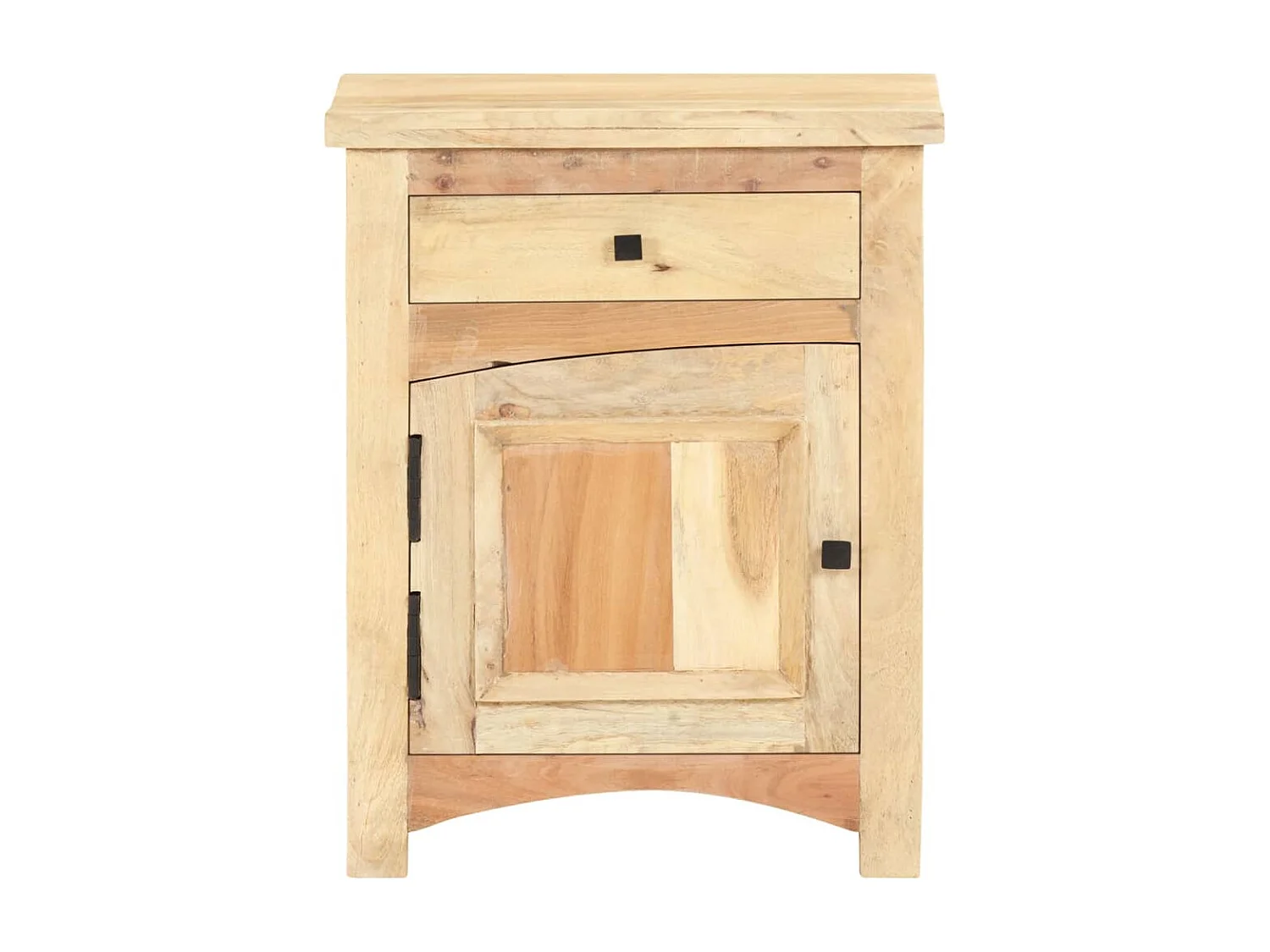 Table de chevet 40 x 30 x 50 cm Bois de récupération massif