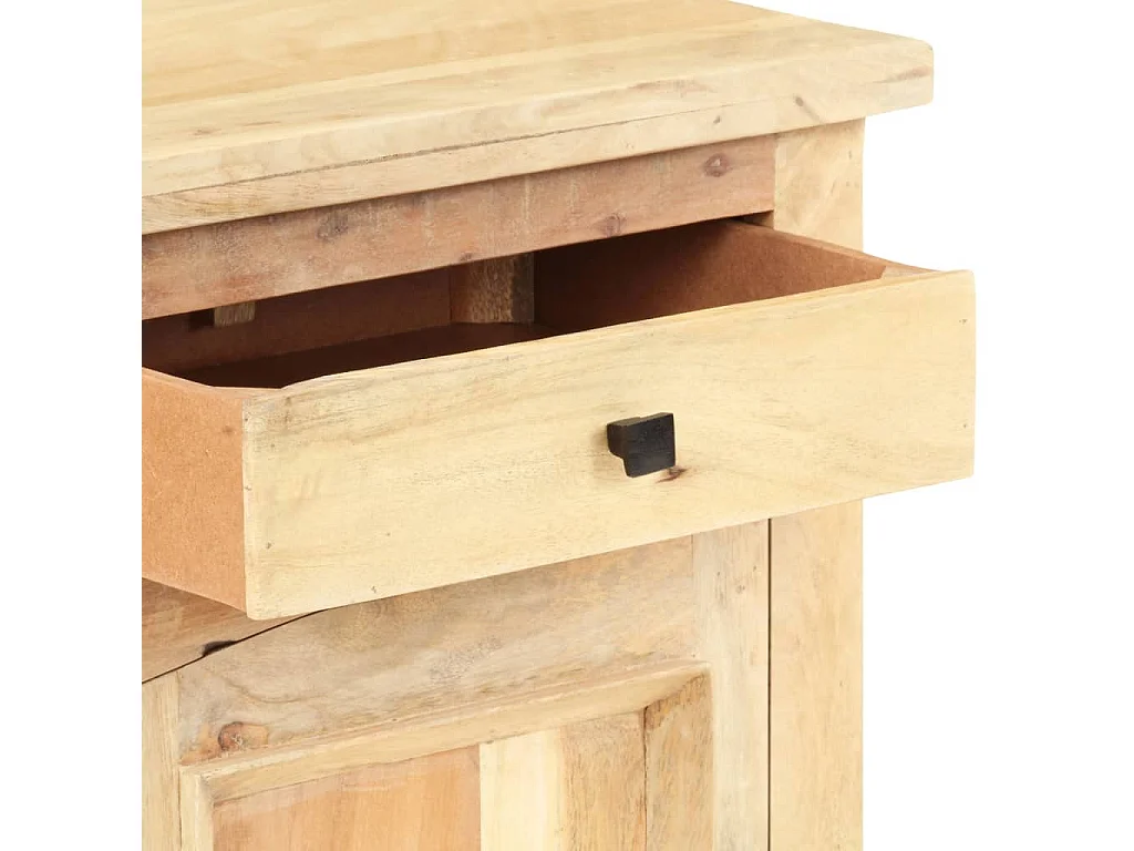 Table de chevet 40 x 30 x 50 cm Bois de récupération massif