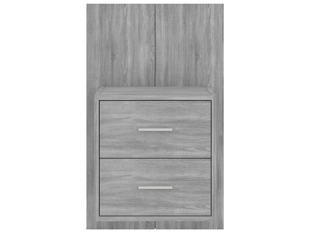 Table de chevet murale Sonoma gris