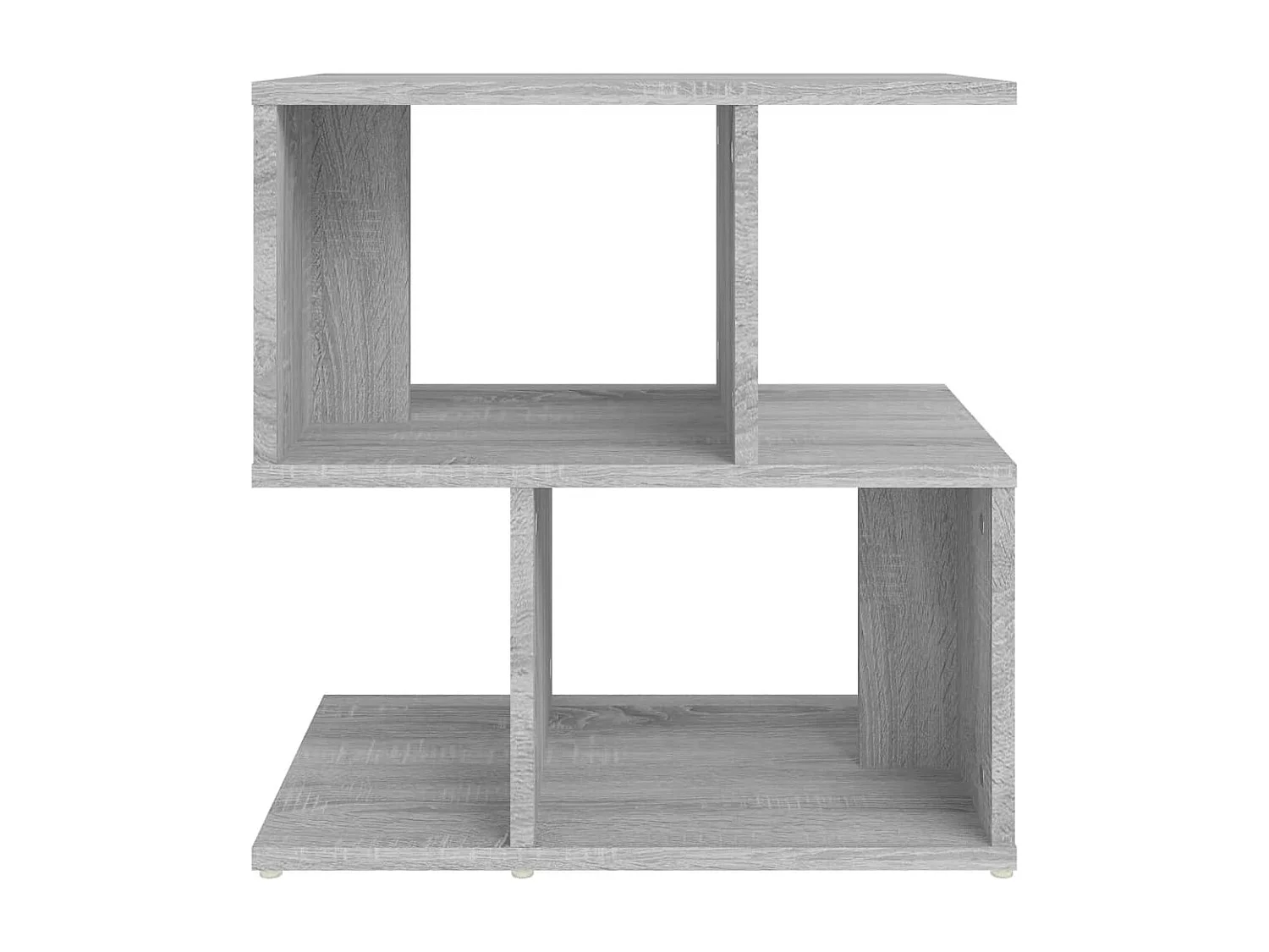 Nachtkastjes 2 st 50x30x51,5 cm bewerkt hout grijs sonoma eiken
