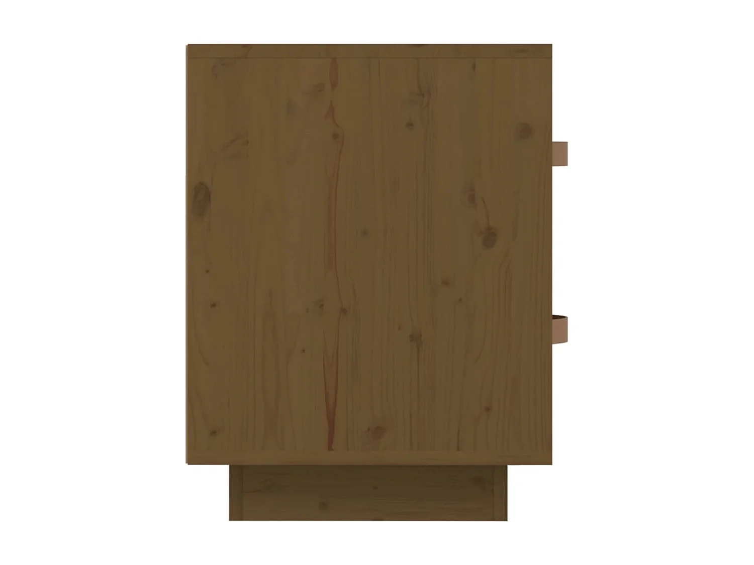   Tables de chevet 2 pcs Marron miel 40x34x45 cm Bois pin massif