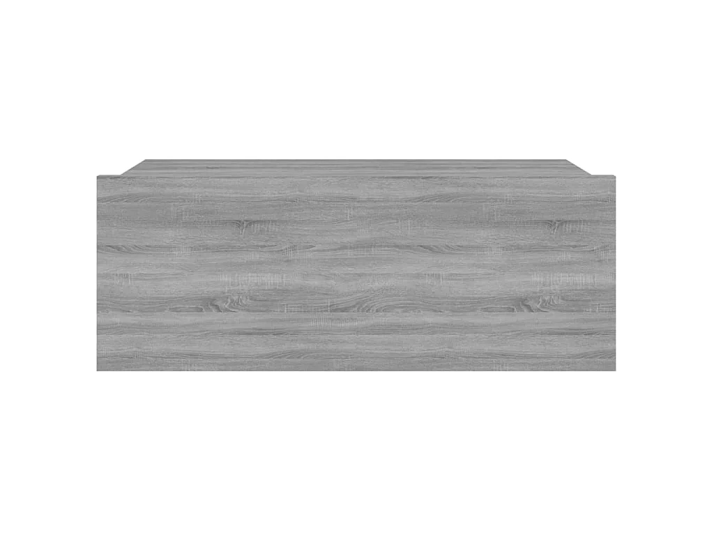 Table de chevet flottante Sonoma gris 40x30x15 cm