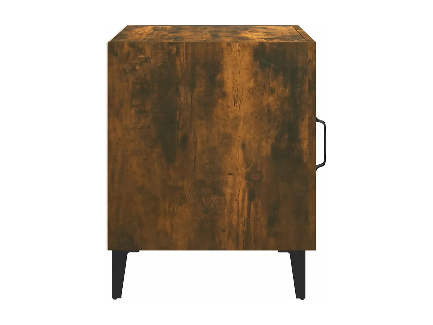 Tables de chevet 2 pcs Chêne fumé Bois d'ingénierie