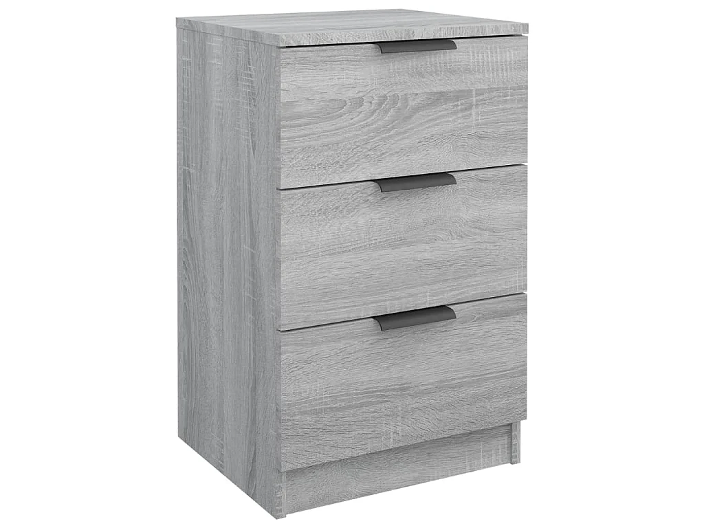 Mesa de cabeceira 40x35x47 cm sonoma cinzento